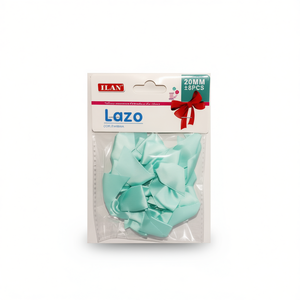 ริบบิ้นสีฟ้าสำหรับงานฝีมือ Ilan Lazo ขนาด 20 มม. 8 ชิ้น - Product Image 1