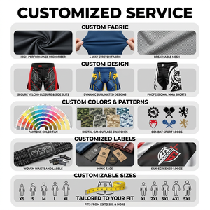 Pantalones Cortos de Lucha MMA con Gráfico de Serpiente <span class=keywords><strong>Cobra</strong></span> para Hombre, para Jiu Jitsu, No-<span class=keywords><strong>Gi</strong></span>, Grappling, Boxeo, Entrenamiento, con Abertura Lateral - Product Image 4