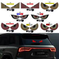 Lumière décorative pour voiture JHS Devil Eyes, panneau LED matriciel, lampe à œil, écran souple, fenêtre programmable, flexible pour camion, voiture