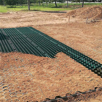 Grille de pavage en HDPE haute résistance pour gazon, surface alvéolée, pour allées d'accès incendie, cour résidentielle, renforcement de sol extérieur, garantie 5 ans
