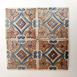 <span class=keywords><strong>Piastrelle</strong></span> Messicane Stile Talavera 10x10cm con Motivi Fatti a Mano Vintage per Rivestimento Parete <span class=keywords><strong>Bagno</strong></span> e Cucina <span class=keywords><strong>Piastrelle</strong></span> Smaltate 3D - Product Image 5