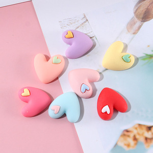รูปหัวใจอุปกรณ์งานฝีมือ DIY พลาสติกทำมือ ของตกแต่งวันวาเลนไทน์สำหรับเด็ก อุปกรณ์งานฝีมือ - Product Image 2