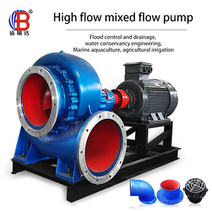 Pompe centrifuge agricole à flux mixte 30 CV pour l'irrigation et le drainage des inondations, pompe à eau propre 15 CV - Product Image 4