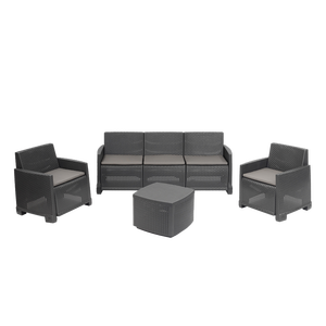 GARDA Antracita Colección Salón Plástico Productos - Product Image 1