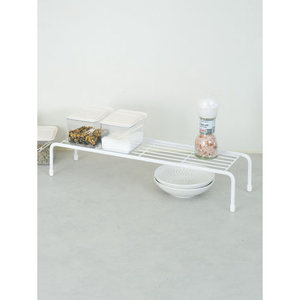 Ripiano ripiano da cucina rimovibile da 45.5 cm pieghevole e in piedi per forno a microonde spezie pentole uso nicchia - Product Image 1