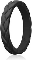 Feuilles de caoutchouc Sport Simple Minimaliste Pas Cher Ternir Mans Résine Silicone Doigt Femmes Fiançailles Mariage Hommes Anneaux