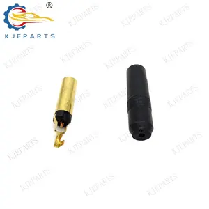 Kustom konektor antena mobil Terminal emas untuk mobil wiring harness Adapter