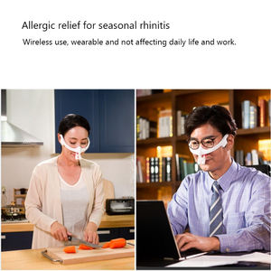 Terapia Física Luz Para Rinite Conforto Nariz Instrumento Evitar espirros corrimento nasal lágrimas Wearable Rinite Portátil Dispositivo - Product Image 4