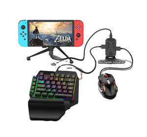 Convertidor de Controlador de Juegos Mix Master para PS4, Adaptador de Teclado y Ratón para Consolas de Juegos <span class=keywords><strong>XBOX</strong></span> ONE, PS3, SWITCH y PS5 - Product Image 1