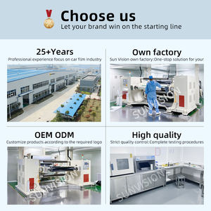 Sun Guard รถ Nano เซรามิคฟิล์ม UV400ฟิล์ม Top คุณภาพสัตว์เลี้ยงการปฏิเสธ IR Solar Glass หน้าต่างฟิล์ม100% UV <span class=keywords><strong>Ray</strong></span> Block - Product Image 5