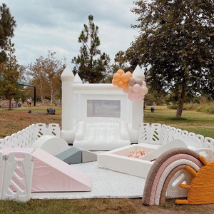 Juego <span class=keywords><strong>de</strong></span> Equipos <span class=keywords><strong>de</strong></span> Juego Suave Comercial para Niños y Adultos, Blanco, para Interiores y Exteriores, <span class=keywords><strong>Parque</strong></span> Infantil Pequeño <span class=keywords><strong>con</strong></span> Piscina <span class=keywords><strong>de</strong></span> Pelotas - Product Image 2