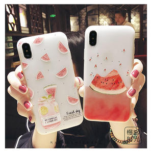 <span class=keywords><strong>Coque</strong></span> de téléphone Summer Watermelon Lemon pour <span class=keywords><strong>iPhone</strong></span> 14 13 12 <span class=keywords><strong>11</strong></span> X XR XS Max Soft Cover Shockproof Fashion Cover pour <span class=keywords><strong>iPhone</strong></span> 13 12 7 8 7 - Product Image 1