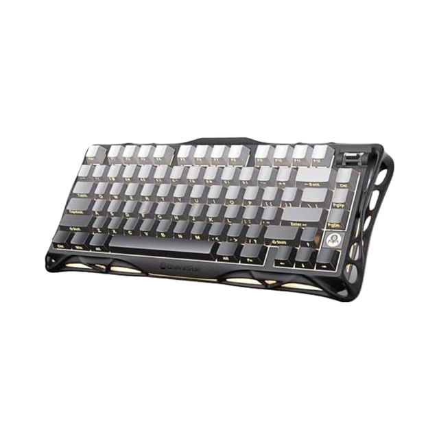 GravaStar Mercury K1 75% 2.4Ghz Wireless Mechanical Gaming Keyboard Aluminum Alloy Gasket Compact Custom Hot-Swap Socket Linear