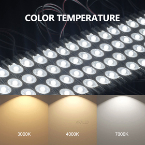 Nuevo Diseño de Módulo de Letras Retroiluminadas, 4 Chips, 25 Piezas/Cadena, Módulo de Píxeles LED Blanco, IP65, LED para Exteriores de 12V, para Iluminación de Letreros - Product Image 4