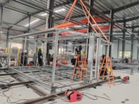 Maisons préfabriquées d'usine, villa à 2 chambres, structure en acier, normes EU, AU, USA, extensible, petite, portable, modulaire, maison préfabriquée en conteneur