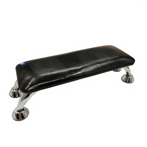 Repose-mains en PU brillant pour nail art, grand coussin de confort de style européen, conçu pour UV/<span class=keywords><strong>LED</strong></span>, best-seller transfrontalier - Product Image 1