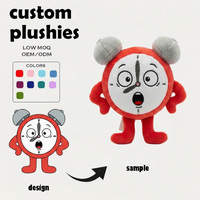 Fabricant de jouets en peluche personnalisés : Créez des mascottes douces en forme de H, hamster, labrador, Dogo Argentino, Schmuck, Goku en coton PP pour anniversaire