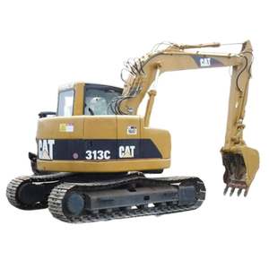 Maquinaria de Movimiento de Tierras Usada en Buen Estado, Excavadora de Orugas Usada, Excavadora CAT313c en Venta - Product Image 1