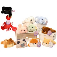 Magnifique aimant de réfrigérateur en peluche de dessin animé, pendentif magnétique en forme d'animal pour cadeau et décoration de chambre