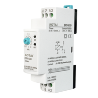 Relais temporisé haute puissance AOTAI ERV-03D 220V-260V AC 5A 50/60Hz 0,1-3 min Contrôle du temps Taille miniature