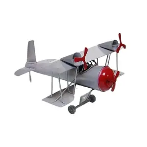 Uçak ev ve masa dekoratif küçük demir sofra uçan uçak özel ürün hediye öğe demir uçak