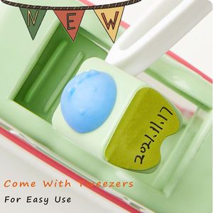 Boîte à dents de lait rose mignonne en forme de dinosaure, boîte à souvenirs pour les dents de lait perdues, boîte à dents en plastique ABS pour les enfants, filles - Product Image 4