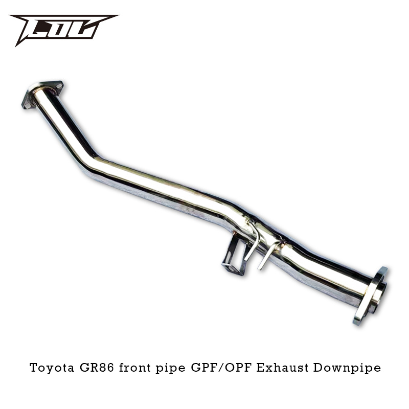 トヨタ GR 86 2.4L 2022用 フロントパイプ GPF/OPF ステンレス製 排気