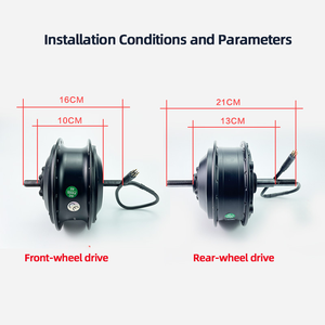 Kit de Conversión para Bicicleta Eléctrica de 20" 24" 26" 27.5" 700C - Motor de Cubo con Rueda Libre Roscada de 36V/48V 350W para Bicicleta de Montaña y Carretera - Product Image 3