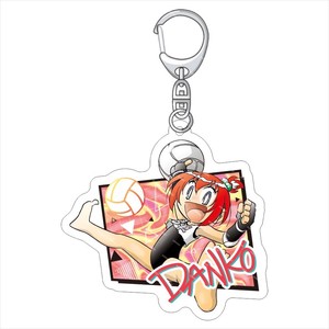 5CM Plastik-Handwerk Flaming Dodgeball Girl <span class=keywords><strong>Danko</strong></span> Zubehör Schmuck Schlüsselanhänger Acryl Anime Schlüsselanhänger Anhänger - Product Image 4
