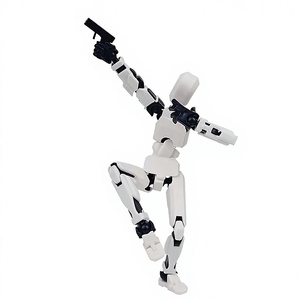 Manichino 3D Robot 13, Action Figure Animata in PVC, Giocattolo per Ragazzi con Articolazioni Multiple, Regalo Gadget per Bambini - Product Image 1