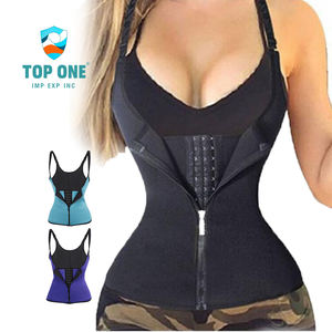 Top One, entrenador de cintura ajustable para mujer, corsé corporal con Control de cremallera, moldeador de cintura adelgazante con etiqueta privada para mujer - Product Image 1