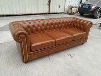 Modernes Retro-Schnitts ofa aus der Mitte des Jahrhunderts 3 2 1 Echtes Leder für Zuhause Nordic Design Innen schnalle Sofas für Wohnzimmer