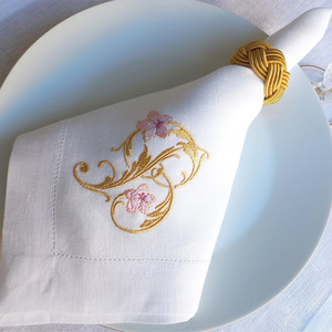 Nappe de table élégante sur mesure, serviette de cuisine, vente en gros, pour dîner, mariage, fête, décoration, torchon réutilisable en lin doux - Product Image 4