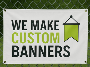 Premium Anti-Fade Matte Finish Vinyl <b>Banner</b> Custom Size Full Color Grommet Print for Construction Site Safety Notice - Product Image 3