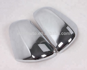 Side Door Rearview Mirror Cover Trim <b>Chrome</b> 2Pcs Exterior Accessories Body Kit 2015 for - Product Image 3
