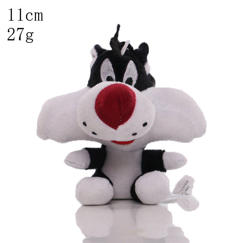 Chat pirate noir de 4 pouces