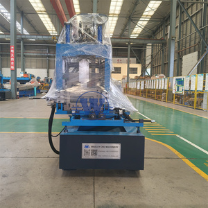 Custom Adjust Size CZ Purlin Cold <b>Making</b> Channel Roll Forming <b>Machine</b> for Sale - Product Image 5