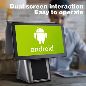 Einzelhandel POS-Terminal Android All-in-One-Touchscreen POS-System Verkaufsstelle Kassenkasten