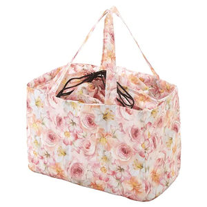 ถุงของขวัญแบบพับได้ที่เป็นมิตรกับสิ่งแวดล้อม ลายดอกไม้ ให้ความเย็น เหมาะสำหรับการช้อปปิ้งในชีวิตประจำวัน - Product Image 2