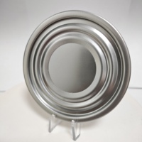 Vente en gros d'usine 300 #   Couvercles et fonds en aluminium TFS de 73 mm à ouverture facile pour lait concentré