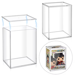 Nhà Máy Bán Buôn Acrylic Stack 4Inch Con Số Đồ Chơi Marvel Funko Pop Bảo Vệ Hiển Thị Từ Trường Hợp Rõ Ràng Funko Pop Hộp - Product Image 5