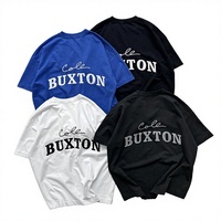 T-shirts pour hommes Cole Buxton de haute qualité, décontractés, personnalisés, 100% coton tissé, impression numérique, 230g, respirants, col rond, manches courtes