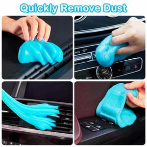 Nettoyant multifonctionnel pour fentes d'aération, gel doux pour clavier, dépoussiéreur, accessoire de nettoyage intérieur de voiture, outil de nettoyage des fentes - Product Image 2