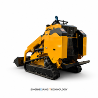 Harga Terbaik Compact Skid Steer Loader T750 Diesel Euro 5 Emission dengan Quick Attach Bucket Dijual di Alibaba International