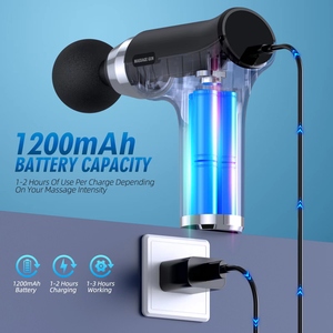 Alat pijat tubuh, Stimulator otot dapat diisi ulang untuk relaksasi tubuh, pembentuk pelangsing - Product Image 2