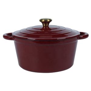 Casserole ronde classique en <span class=keywords><strong>fonte</strong></span> <span class=keywords><strong>émaillée</strong></span> antiadhésive - Product Image 4