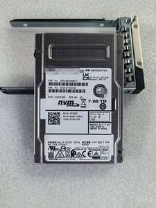 VV2M7 7.68TB NVMe 12Gb/s 2.5" SSD interne SATA 3.0 pour serveur Neuf - Product Image 1