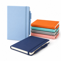 Agenda à couverture rigide B5 A5, agenda quotidien portable en gros, format de poche imperméable, carnet personnalisé, cahier pour étudiants, école