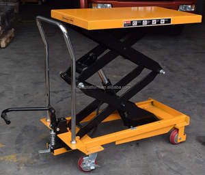 Chariot élévateur à ciseaux compact et abordable avec <span class=keywords><strong>hauteur</strong></span> de levage personnalisée pour un transport facile des marchandises - Product Image 3