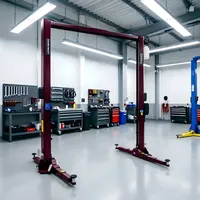 Hidrolik İki Kolonlu Portal Kaldırma Araç Lifti Ağır Hizmet Tipi Üstten İkili Kolonlu Lift İki Kolonlu Portal Lift